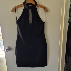Forever 21 Black Halter Dress
